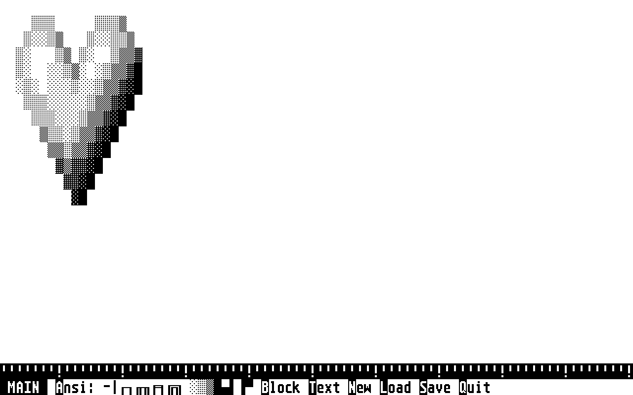 Ansidraw atari screenshot